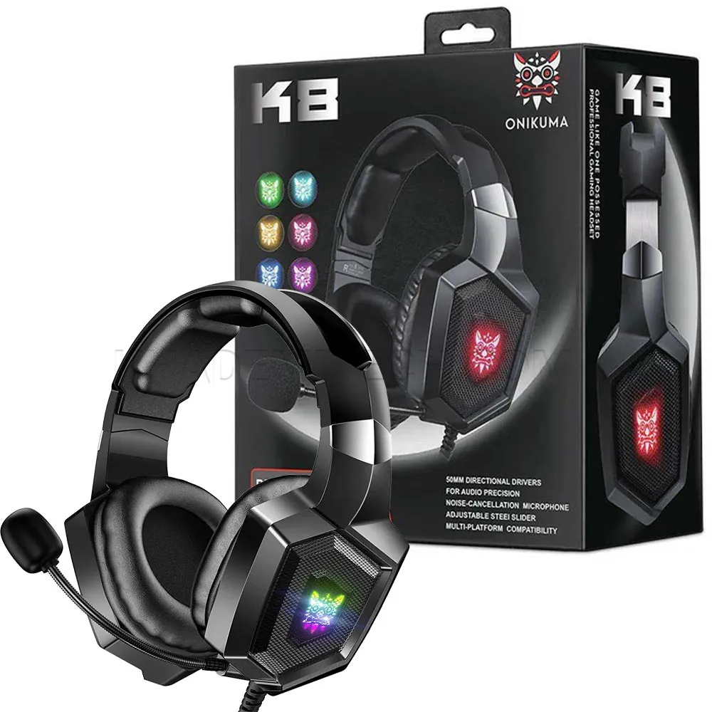 955884575e085625fd755d76d9ebd24fe7d25653af6f2663effdb5942f1cee35.webp هدست سیم دار گیمینگ اونیکوما مدل ONIKUMA K8 مشکی