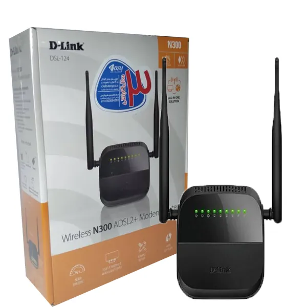 95789fda02147b2748d4e84d673ef7953e9668825bf52a315a95cd2025897044.webp مودم ADSL124-N300ایزی D-LINK