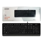 کیبورد سیم دار ایفورتک A4TECH FK-10 طوسی