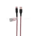کابل تایپ سی تسکو مدل TSCO TC C72N 1M مشکی قرمز