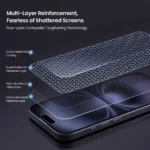 گلس نیلکین مدل NILLKIN H+Pro Tempered IPHONE 16+ کیت نصب