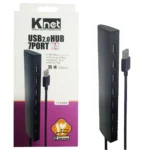 هاب کی نت KNET K-HUAMH407 1.2M 7PORT H4 USB2