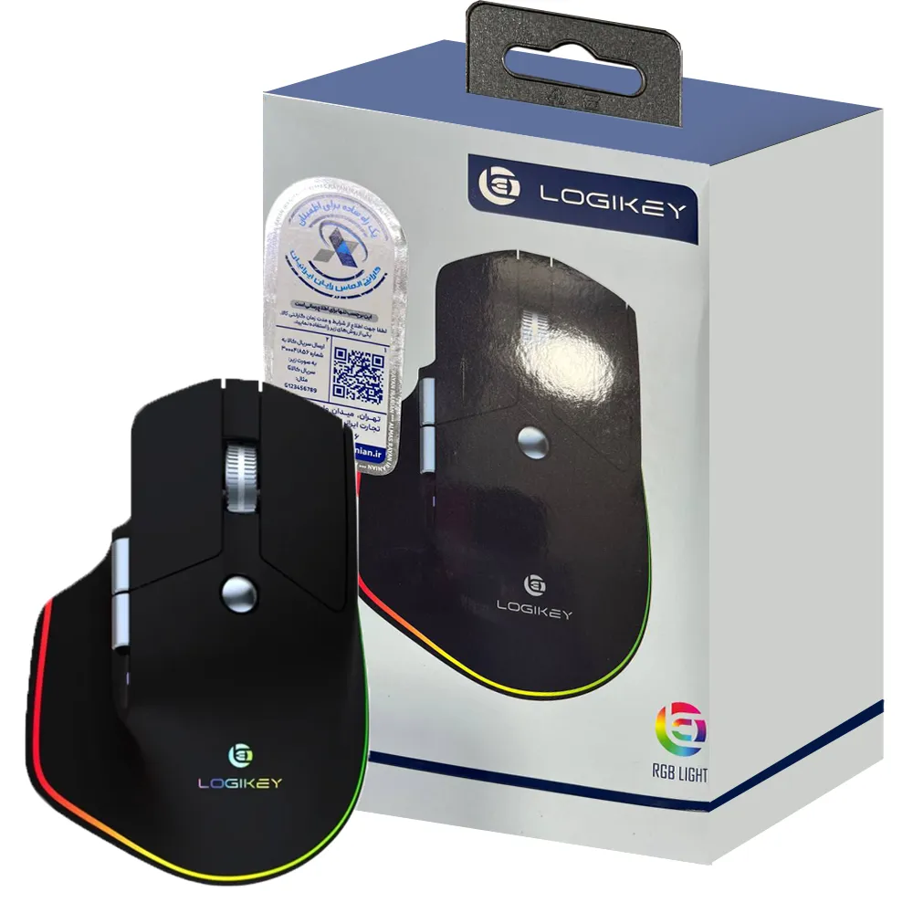 9880d5b0e25af6f7a3d09434fcacb67bdf82998355bb6b9a14c3cea29f9a694d.webp ماوس بی سیم لاجی کی مدل LOGIKEY M550B گارانتی الماس