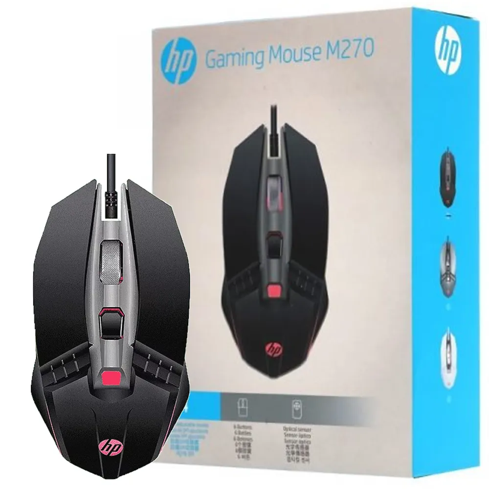 994b9ca71c8a2b61c6f4ab72fef93650075f8eda33b13204000cff80e3c0037f.webp ماوس گیمینگ اچ پی اورجینال مدل HP 6k 2400dpi M270
