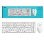 کیبورد و ماوس بی سیم رپو مدل RAPOO 9320M سفید