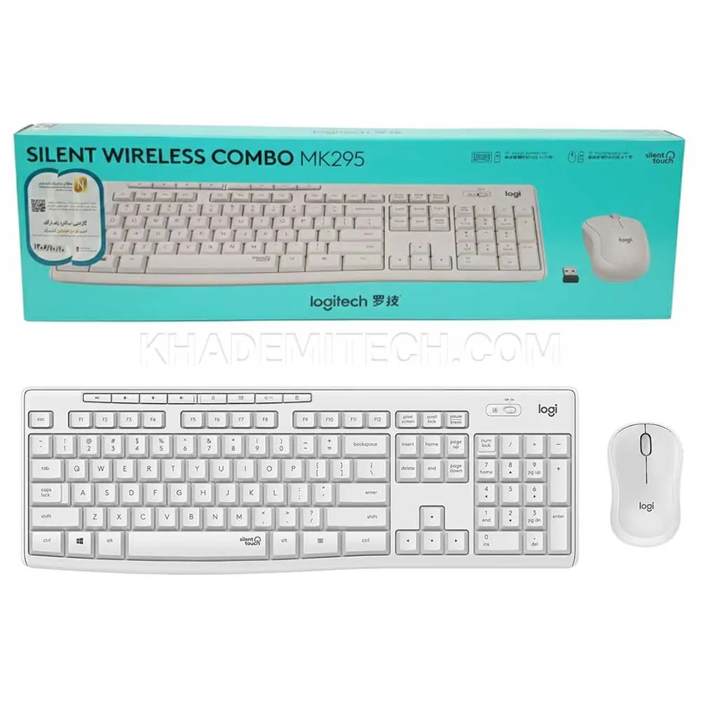 9c43ab0091f09346a1c199f1bae5dccd4da75ff5a40916bb5de6a8619ed51a60.webp کیبورد و ماوس بی سیم لاجیتک مدل LOGITECH MK295