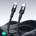 کابل لایتنینگ یوسمز مدل Usams SJ729 PD IPHONE مشکی