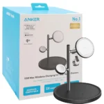 شارژر بی سیم انکر مدل ANKER B25M3V11 3IN1 مشکی