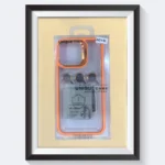 قاب اپل + محافظ لنز IPHONE 15 Pro نارنجی Eason Case