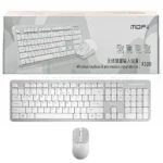 کیبورد و ماوس بی سیم مافی مدل MOFII X100 سفید