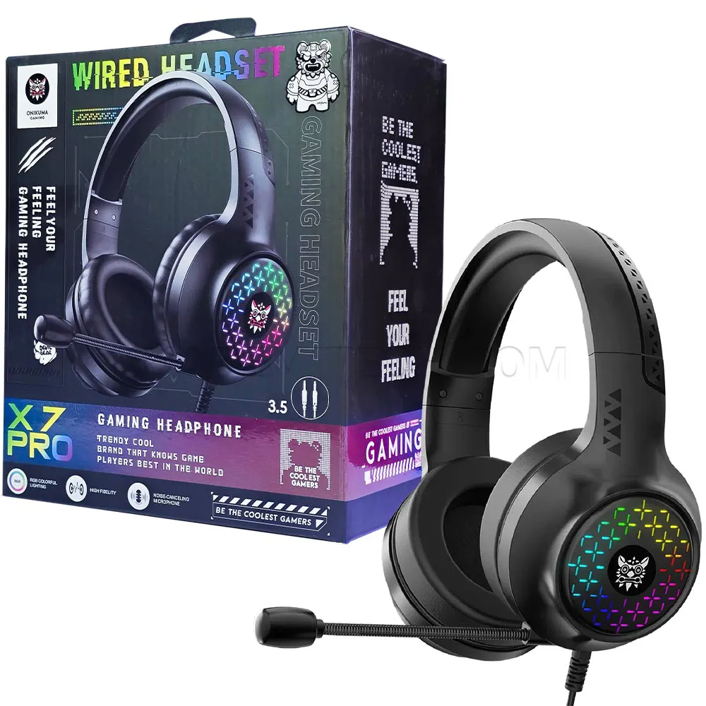 a0a6d98b1a42ee08652063ad284bed12e2db19238e1ba4c8f26b1b5988e91658.webp هدست سیم دار گیمینگ اونیکوما مدل ONIKUMA X7 Pro مشکی