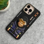قاب اپل مدل NIMMY Cool Cute Gorilla IPHONE 16Pro مشکی