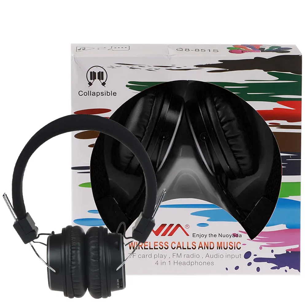 a4e62e5daba48ce3e6ff067f3ec2095866ce860ae1c7e3146d9161c3171b22c6.webp هدست بلوتوثی نیا مدل NIA Q8-851S مشکی