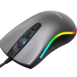 ماوس سیم دار گیمینگ هویت مدل HAVIT MS72 طوسی