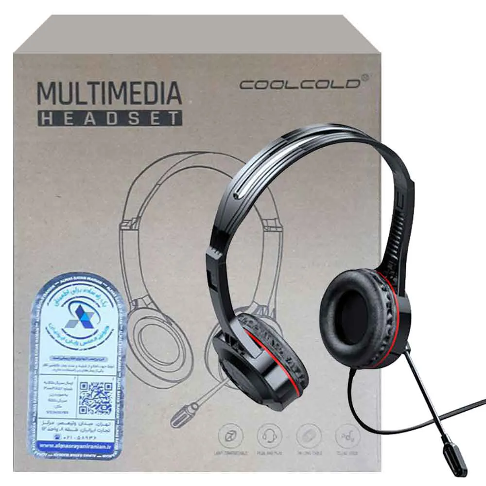 a83d550f9ae29d1886a3b4eab7e436118064abfe05cb03ac956c5a55e25cf466.webp هدست سیم دار کول کلد مدل Cool Cold SH-10 پورت AUX