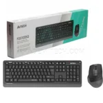 کیبورد و ماوس بی سیم ایفورتک مدل A4TECH FGS1035Q خاکستری