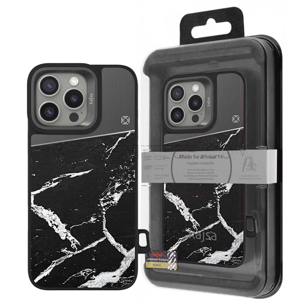 a8cad98b0e8910625f067c05745efbf69bbed20518fdb1f63bebd24c769ad953.webp قاب اپل کاجسا مدل KAJSA Marble IPHONE 16 مشکی