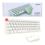 کیبورد و ماوس بی سیم مافی مدل IBEAN PURE MOFII بژ