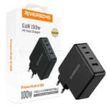 شارژر کلگی ریورسانگ مدل RIVERSONG PowerKub G100 AD105 مشکی