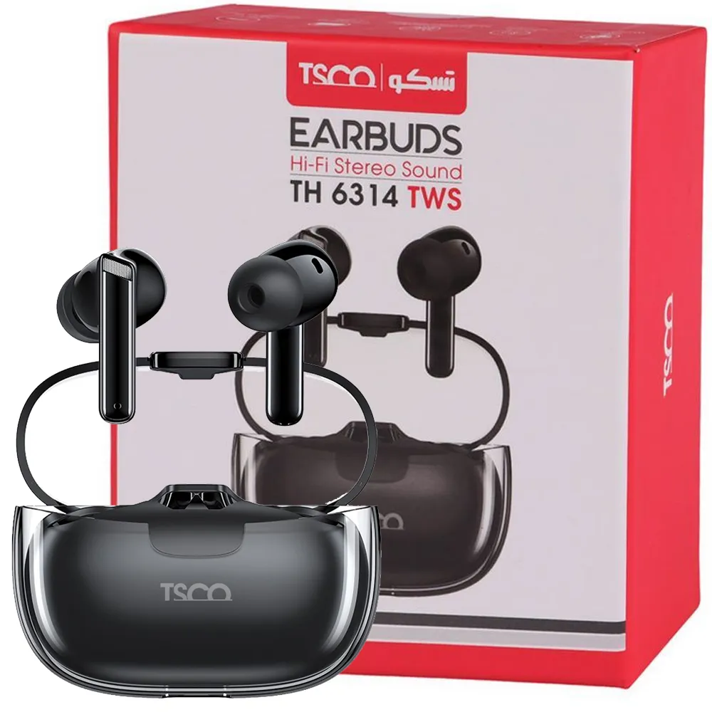 ac12565b669319a4c868cde62c218e33871281a100327345d83f0db8eafff802.webp ایرپاد تسکو مدل TSCO TH6314 TWS مشکی