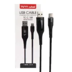 کابل TYPE-Cتسکو 1Mمشکی TCC188