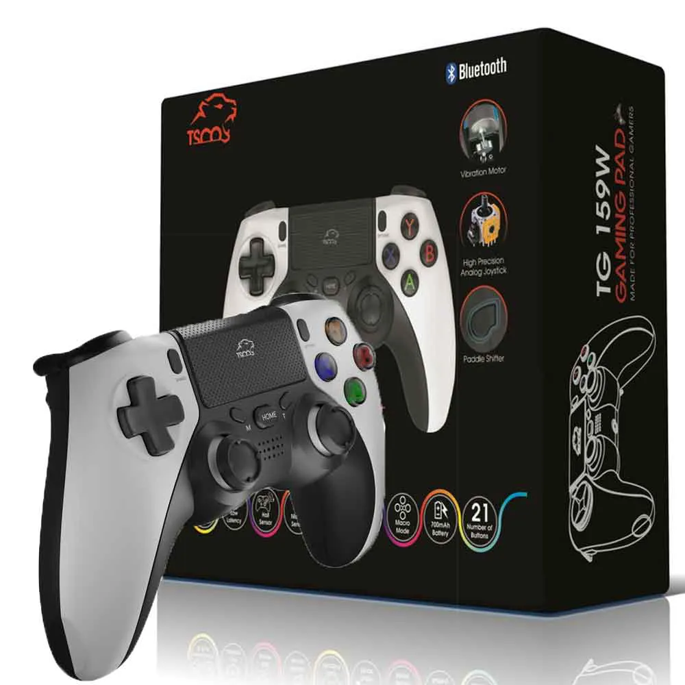 aedd030147d74bf65153bfa9630500886c9f84868bf9f8f69c16e3445a8541e3.webp دسته بازی تسکو بی سیم مدل TSCO TG159W