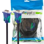کابل مانیتور رویال مدل ROYAL VGA 3+6 طول 5 متر