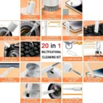 کیت تمیز کننده چند کاره مدل Multifunctional Q20 20 in 1