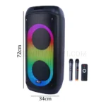 اسپیکر چمدانی میکروفون دار رویال مدل ROYAL RSB-830