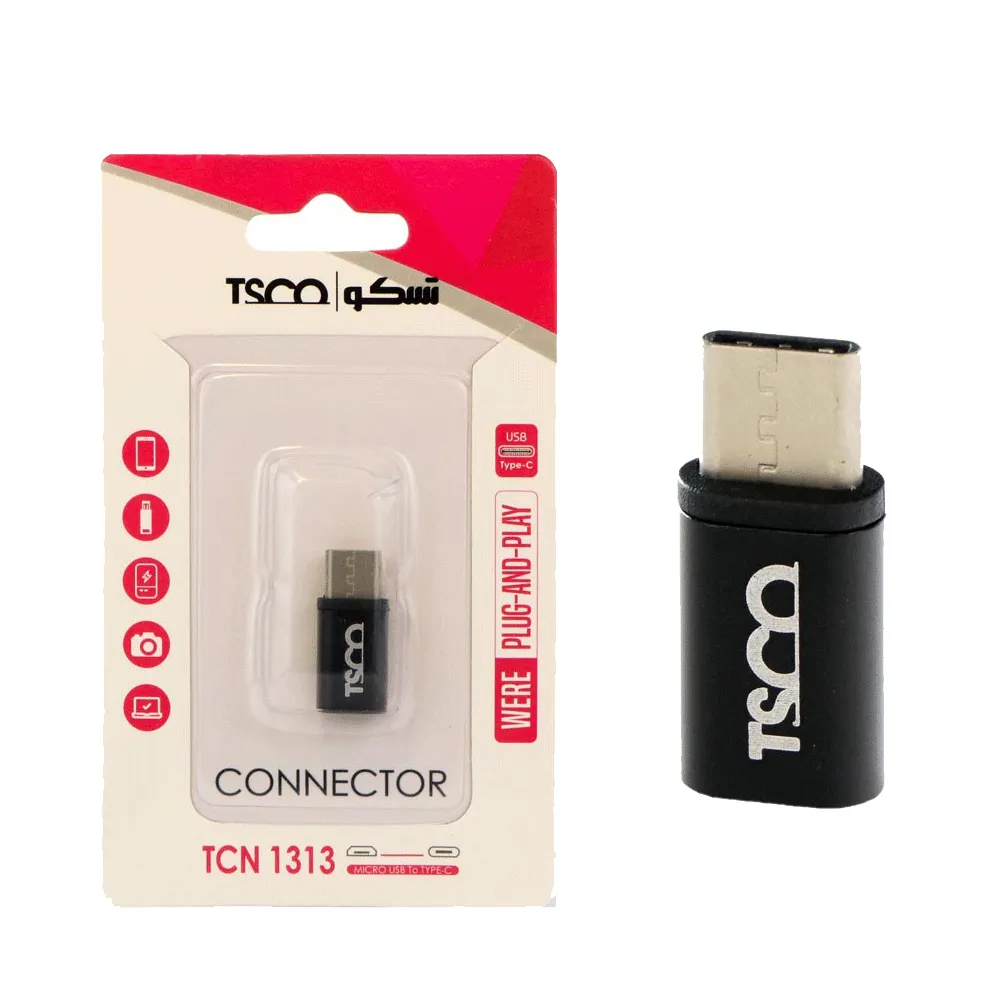b1ab11c3d17c4be8af4d1c5ef5db69f3753fefcd5537f39c26402c3131edbbd9.webp تبدیل Micro to TYPE-C تسکو مدل TSCO TCN1313