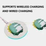 کاور ایرپاد سیلیکونی Dragon Green مدل AirPod 1/2