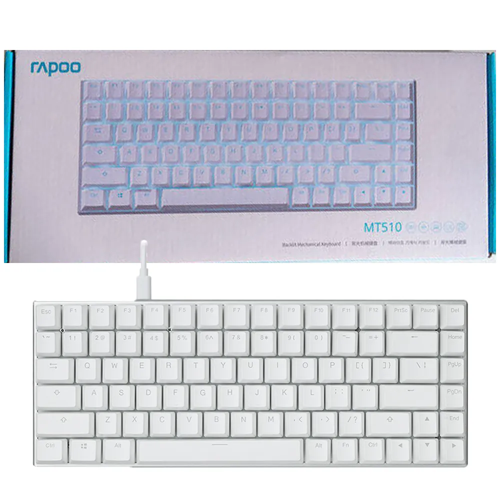 b224e058eea3c5282950cc924a8bd21ae22b74e6fbae2f5b178474766f386331.webp کیبورد گیمینگ رپو مدل RAPOO MT510 سفید