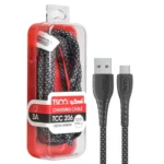 کابل تایپ سی تسکو مدل TSCO TCC206 TYPE-C 1M طوسی