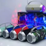 0اسپیکربلوتوث +لامپ AK-319قرمز