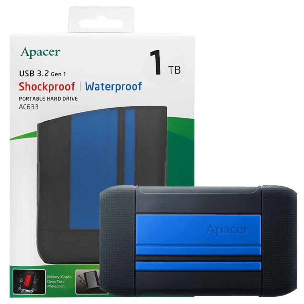 b4160026e0a610e54289d474233069cbf6eb81e043ffcb74d04839151b56107d.webp هارد اکسترنال اپیسر مدل Apacer AC633 1TB مشکی آبی