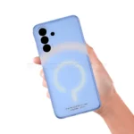 قاب سامسونگ مدل Samsung A36 MARK یاسی مات