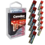 0باطری آلکالاین قلم 6+6نیم CAMELION+