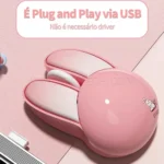 ماوس بی سیم مافی مدل MOFII M6 صورتی