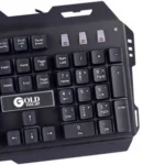 کیبورد سیم دار گیمینگ گلد اسکار مدل GOLD OSCAR K18