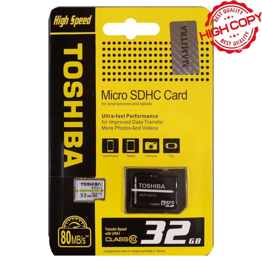 b8a45f65aeb43bec35031d47ef23d3223ab8f7b7e4b2362218b2f0652811cf44.webp رم میکرو توشیبا مدل TOSHIBA 80MG 32G گارانتی مادام العمر