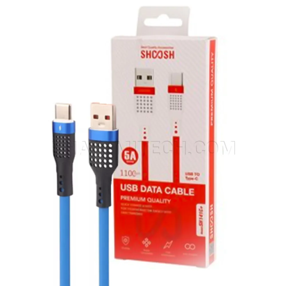 b8ac11c6da1737072adac25e090a7aa099fe8e36bdc6aedc964b8e166621d983.webp کابل TYPE-C شوش مدل SHOOSH SH141C آبی