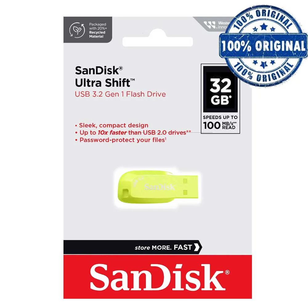 b944db2f257931d8b275c27fedeadedf14a17a94e773e1f38894f06e2cebccb4.webp فلش سندیسک زرد USB3 SHIFT 32G