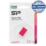 فلش سیلیکون پاور مدل Silicon Power T08 32G صورتی