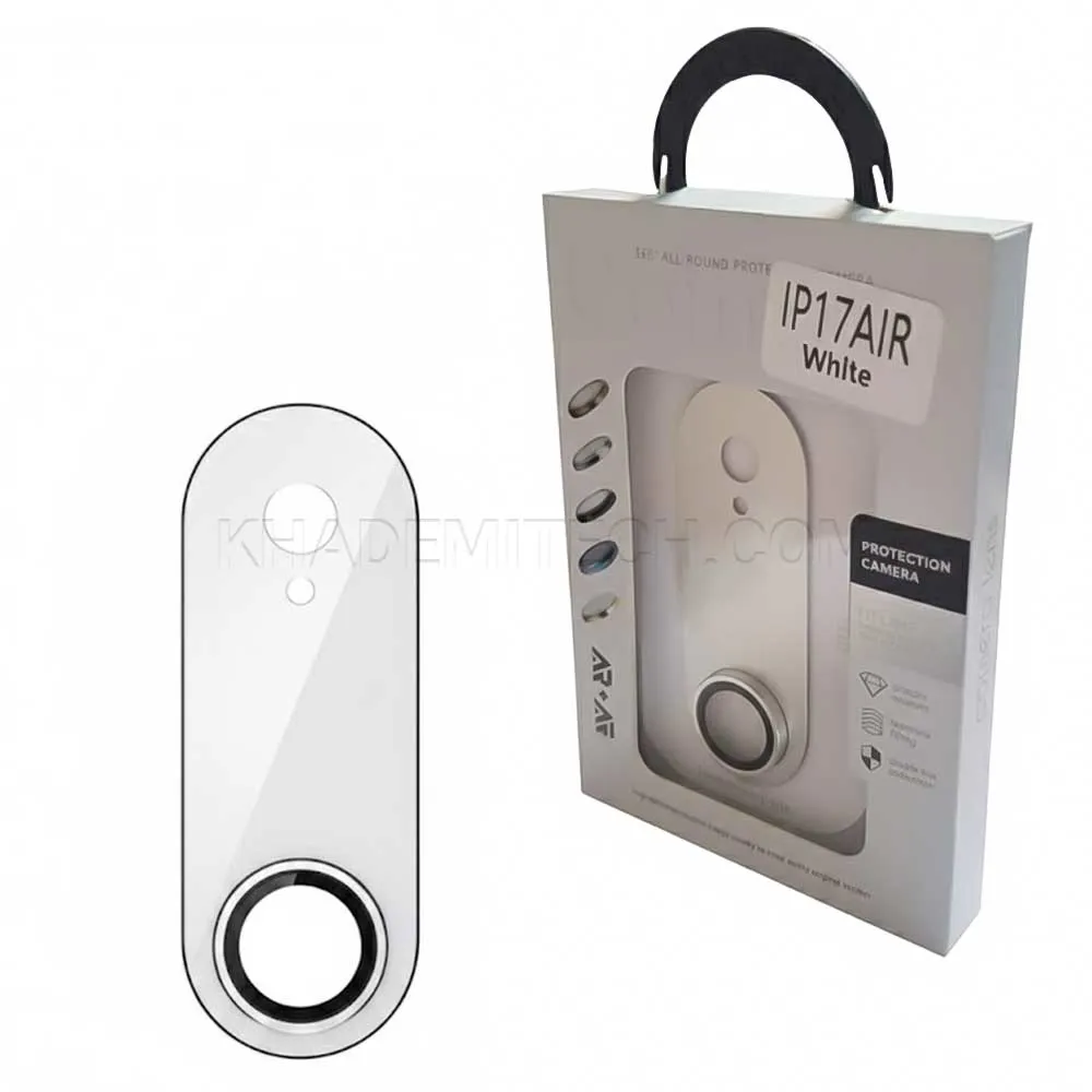 bb4d9b9fb7e99fefe1199f4b19d8ce39fb620871b2703eb1258dcb582b083c68.webp محافظ لنز فول آیفون مدل iPhone 17 Air نقره ای