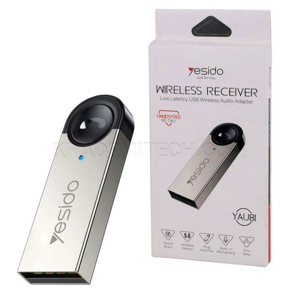 bbc42363e6f8c4f716b0cc46a0a628b581d1873e915baa22a7420431e81d830c.webp دانگل بلوتوث یسیدو مدل Yesido YAU81