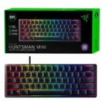 کیبورد سیم دار گیمینگ ریزر مدل RAZER Huntsman Pro mini مشکی