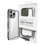 قاب اپل مدل KZDOO ARES IPHONE 16Pro نقره ای