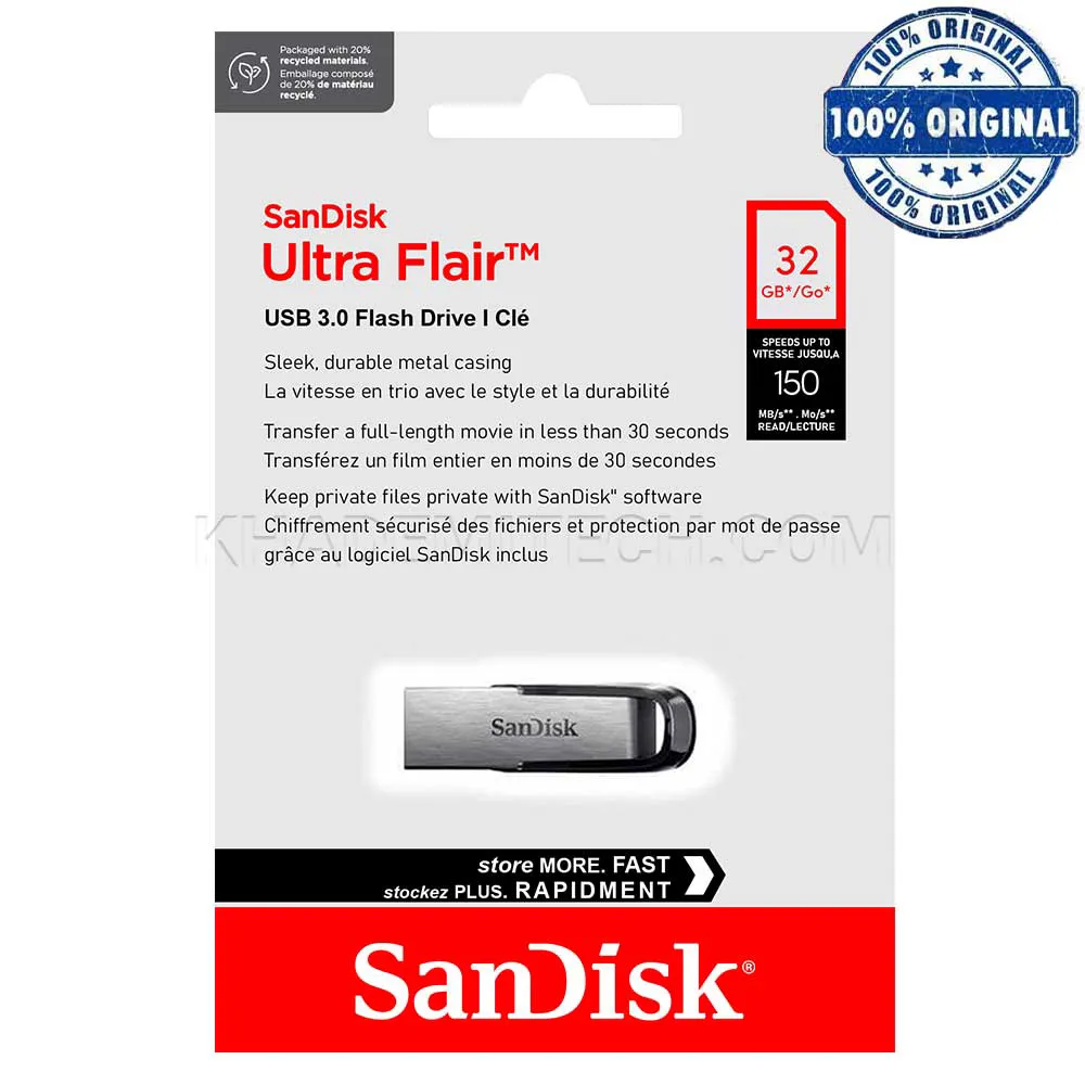 bd616cfa8777367a18a2ab97c7e40bd4e1f7c2f06bc106265201152d73232208.webp فلش سندیسک مدل Sandisk Ultra Flair USB3.0 32G گارانتی MGA