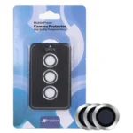 محافظ لنز شابلون دار مدل Samsung A25 نقره ای