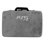 کیف Slim PS5 طرح الیافی طوسی